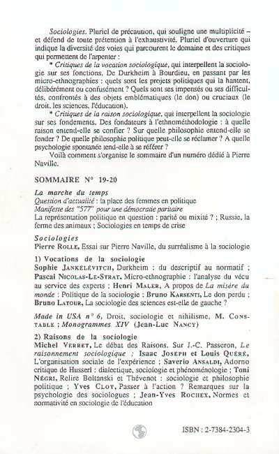 Image verso