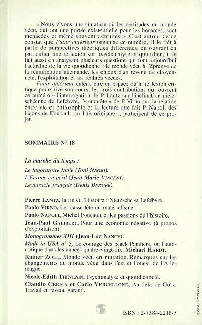 Image verso