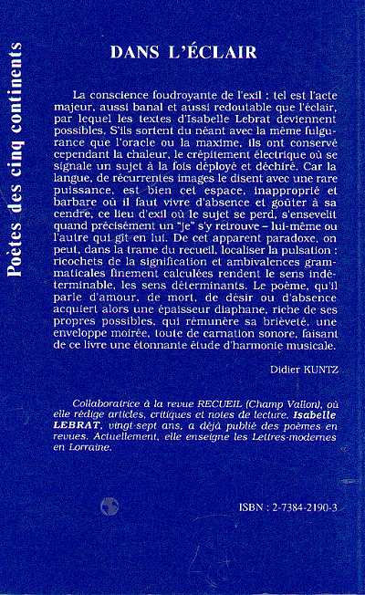 Image verso