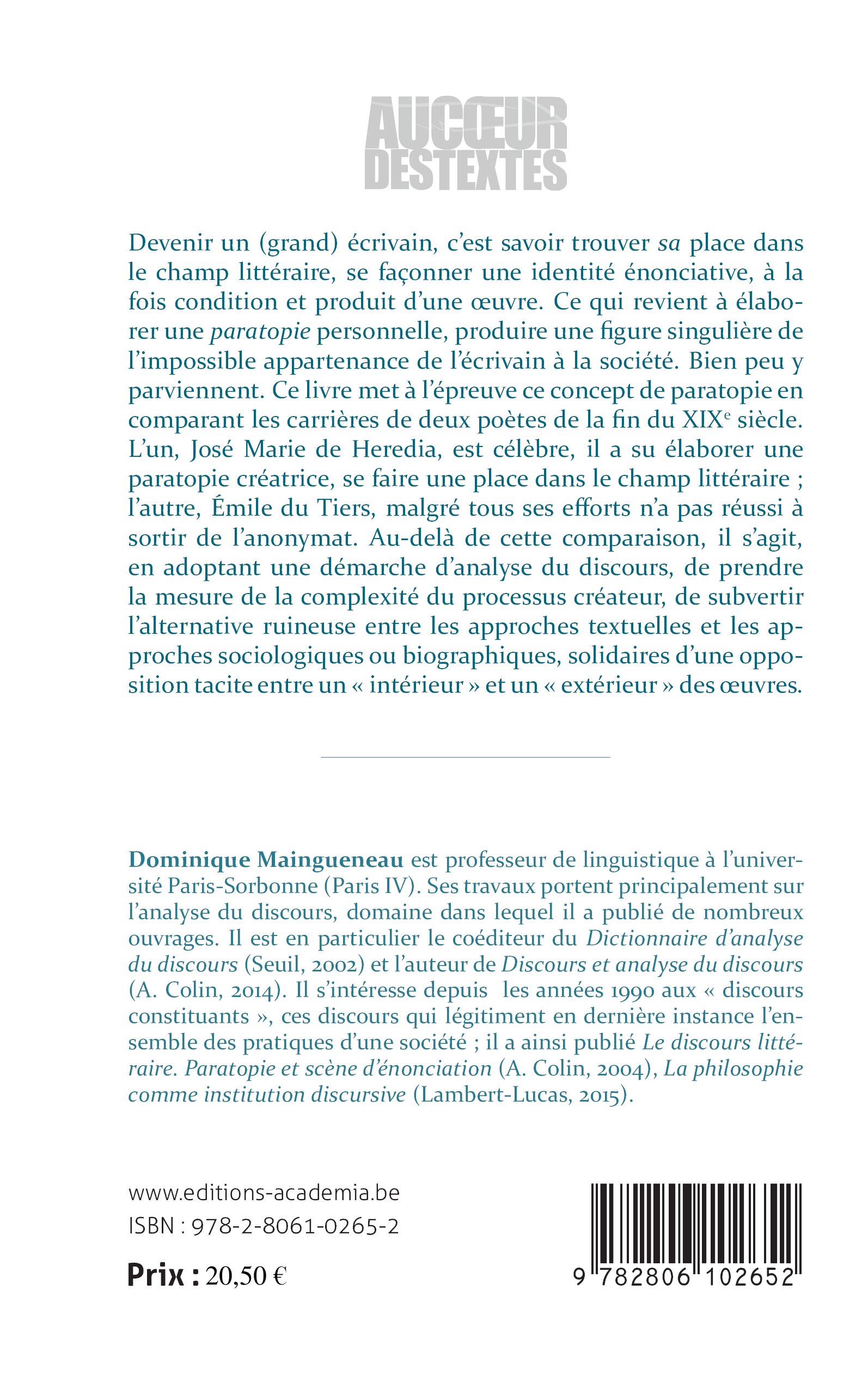 Image verso