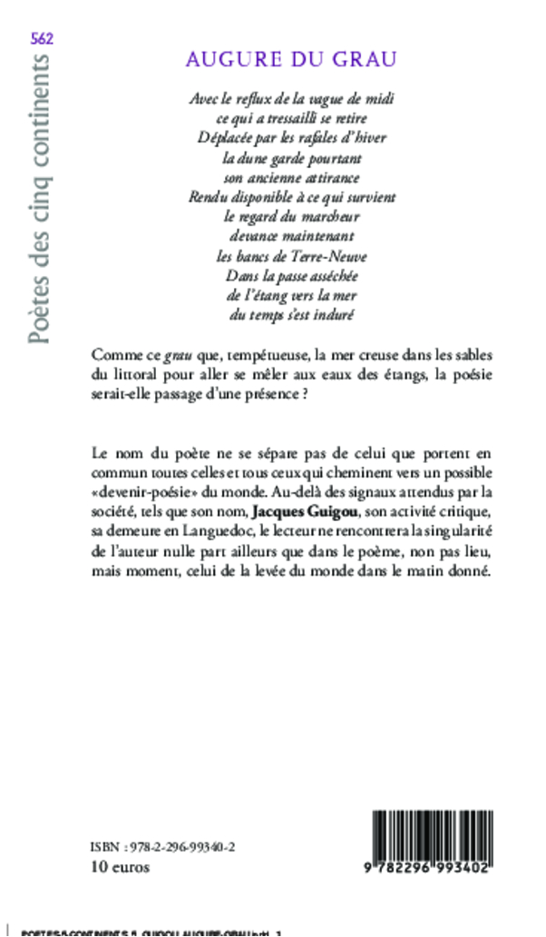 Image verso