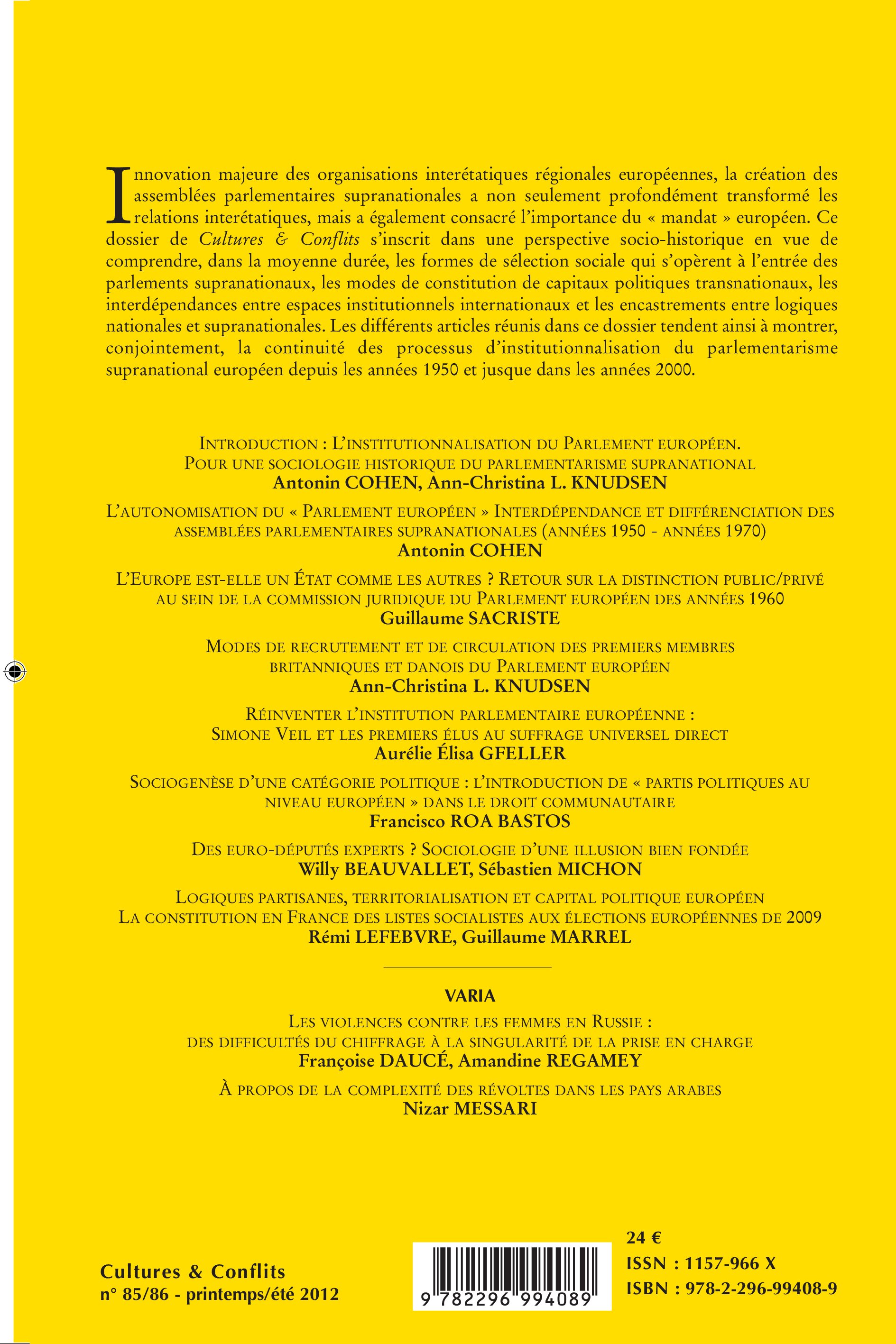 Image verso