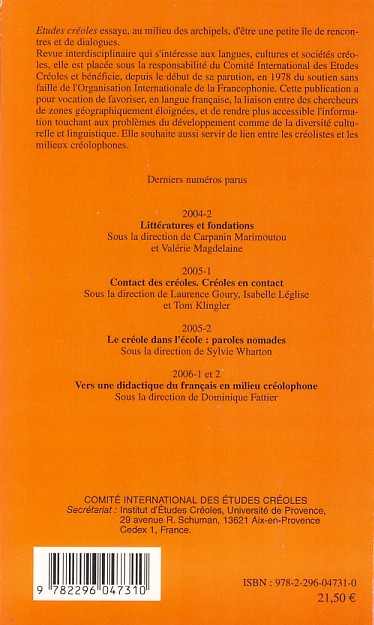 Image verso