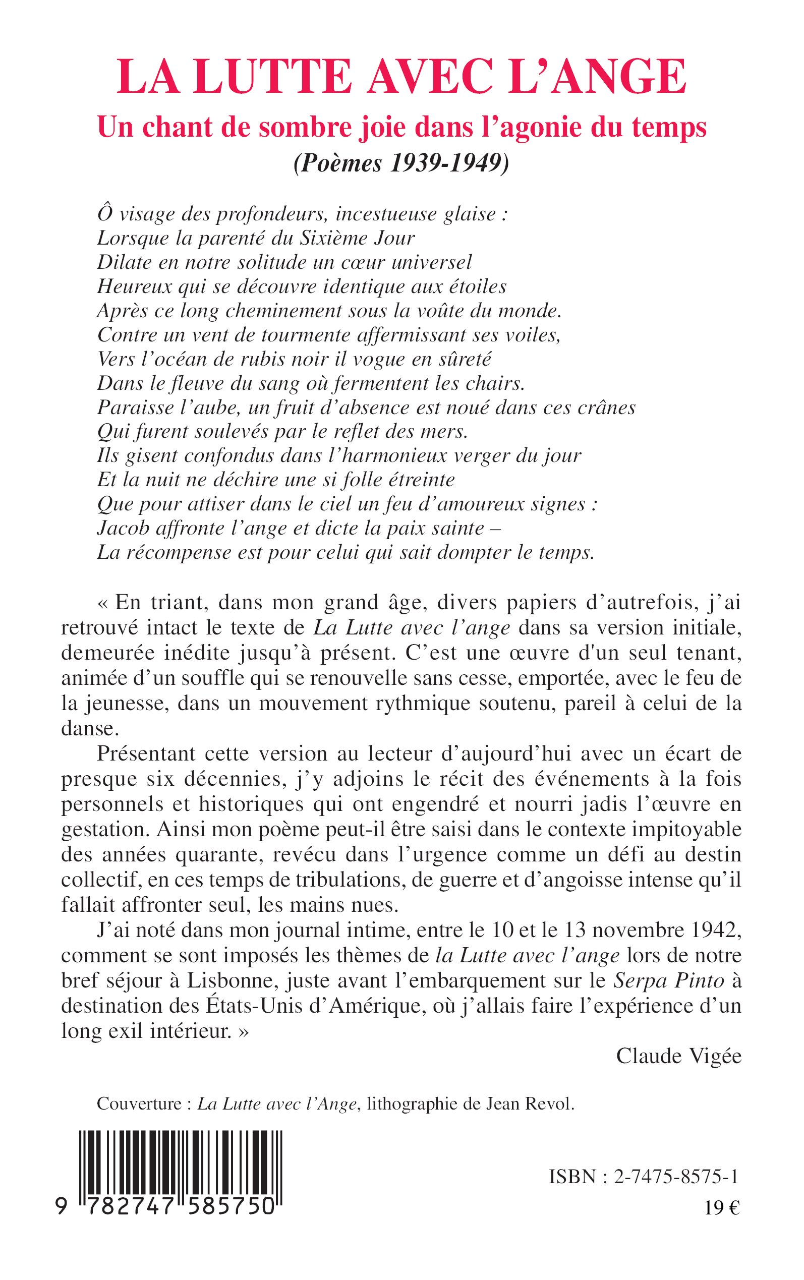 Image verso