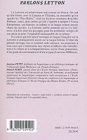 Image verso