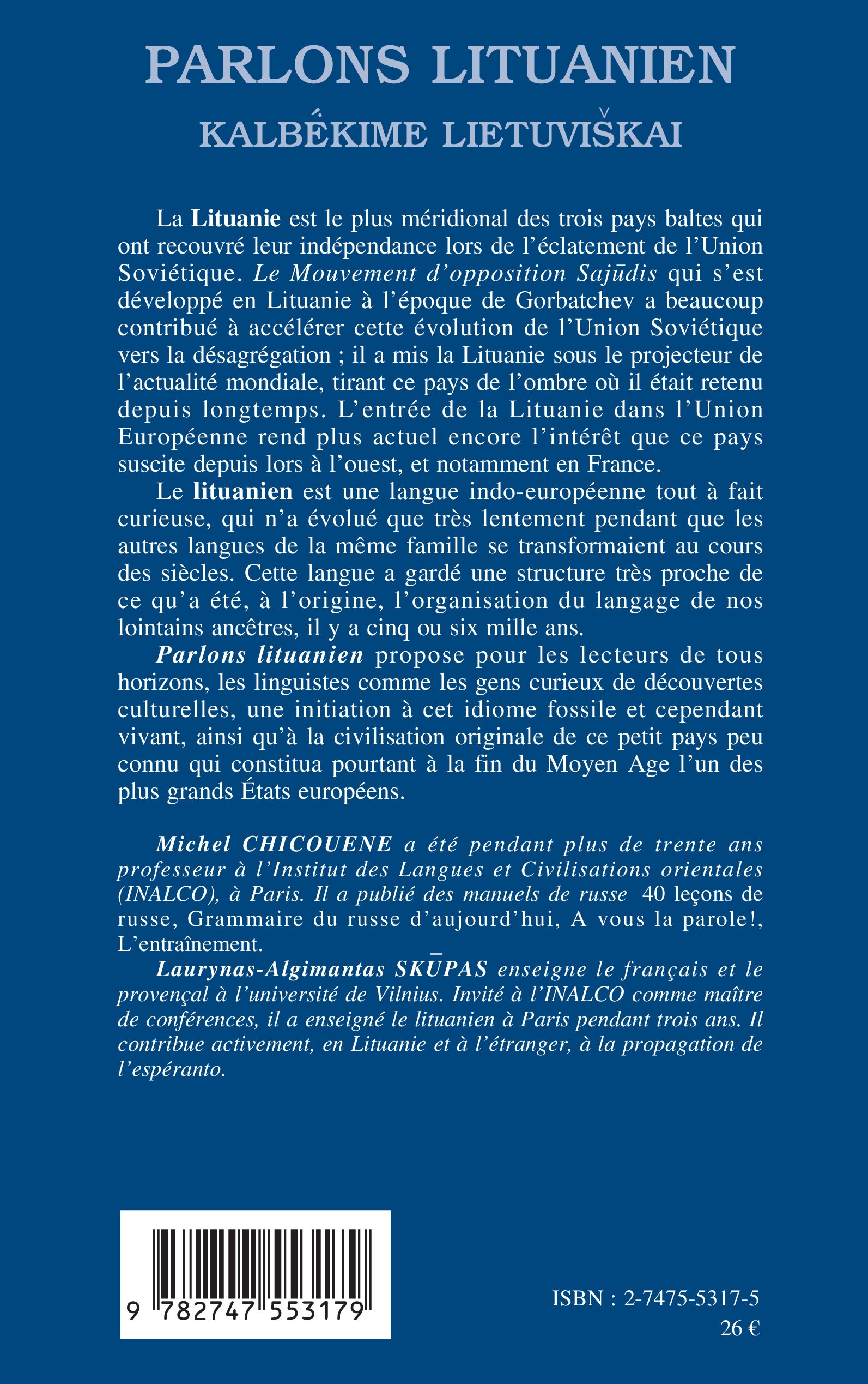 Image verso