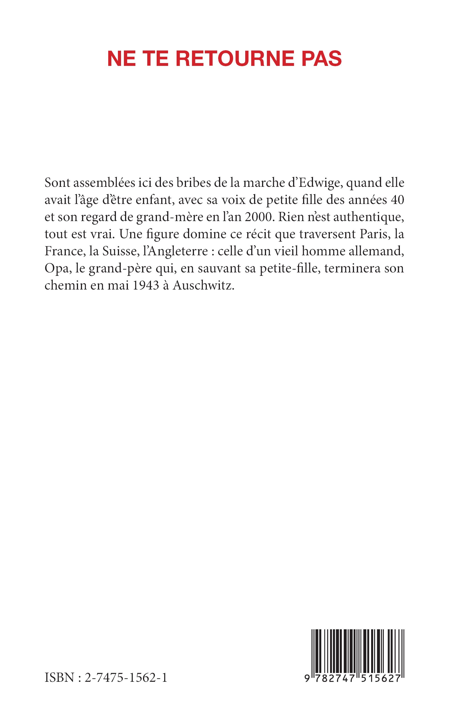 Image verso