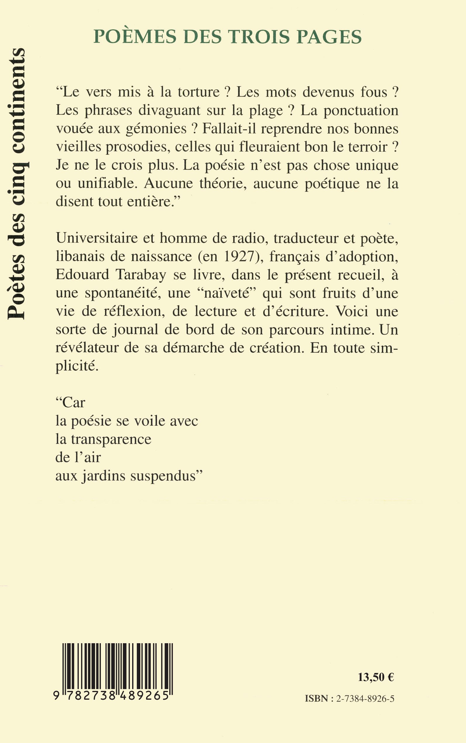 Image verso