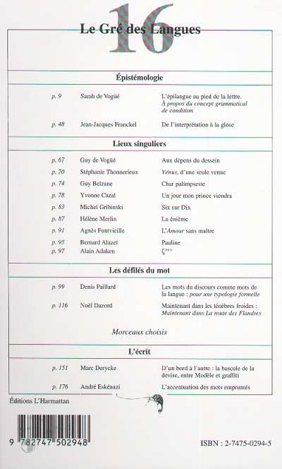 Image verso