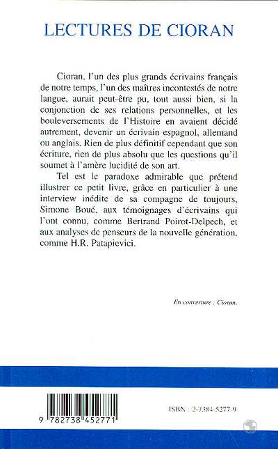 Image verso