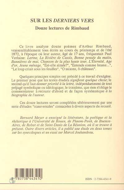 Image verso