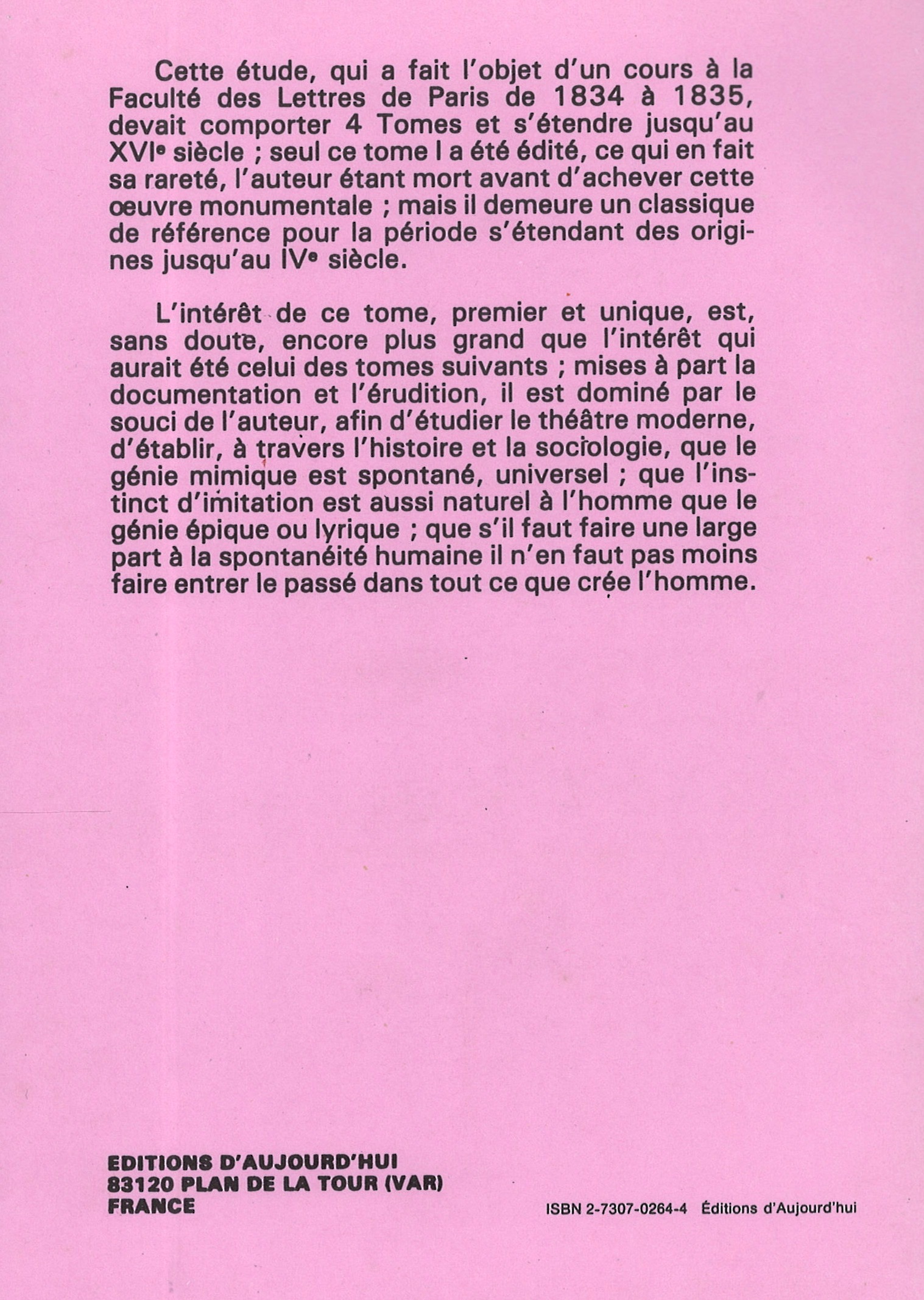 Image verso