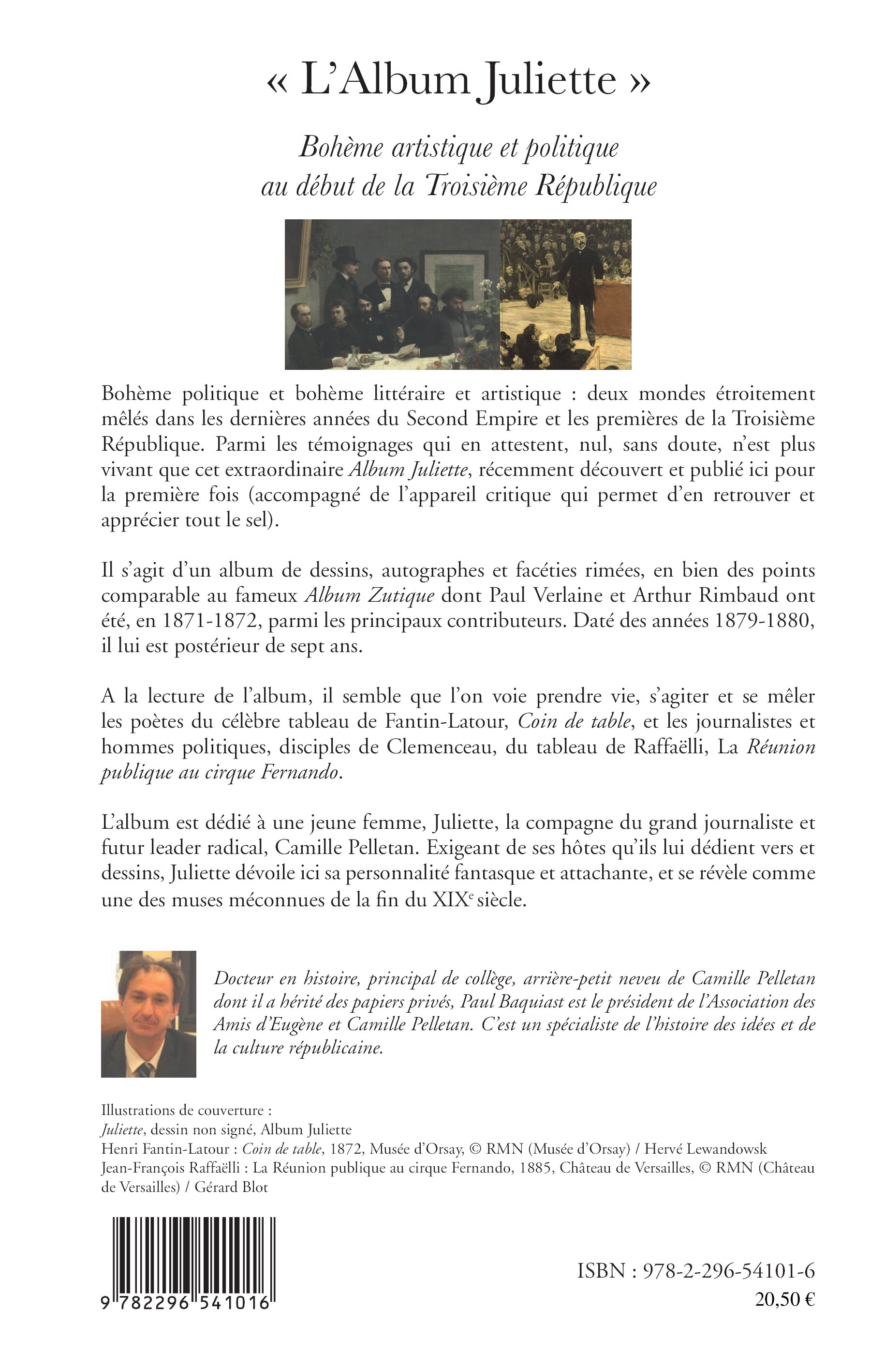 Image verso