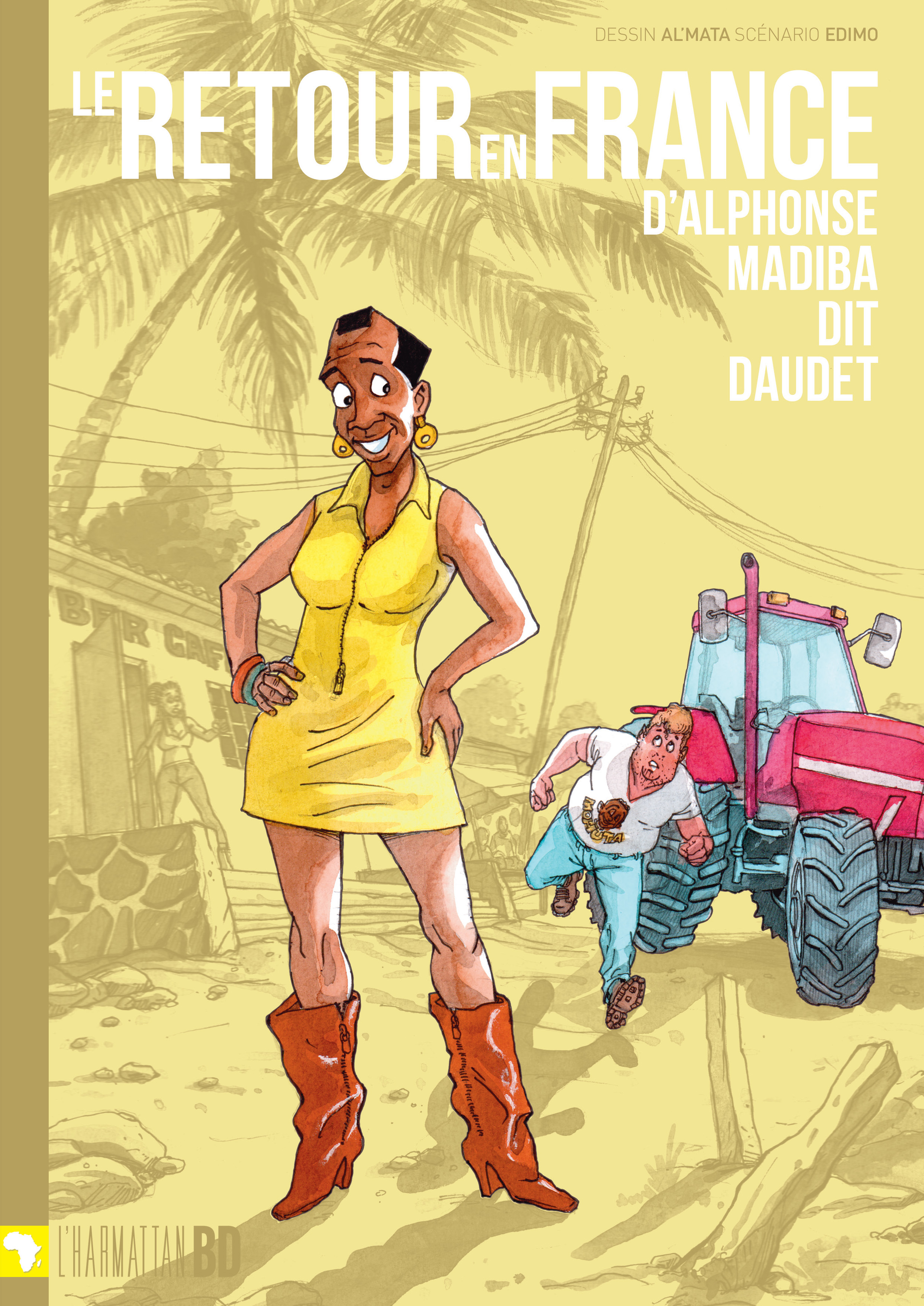 Le retour en France d'Alphonse Madiba dit Daudet