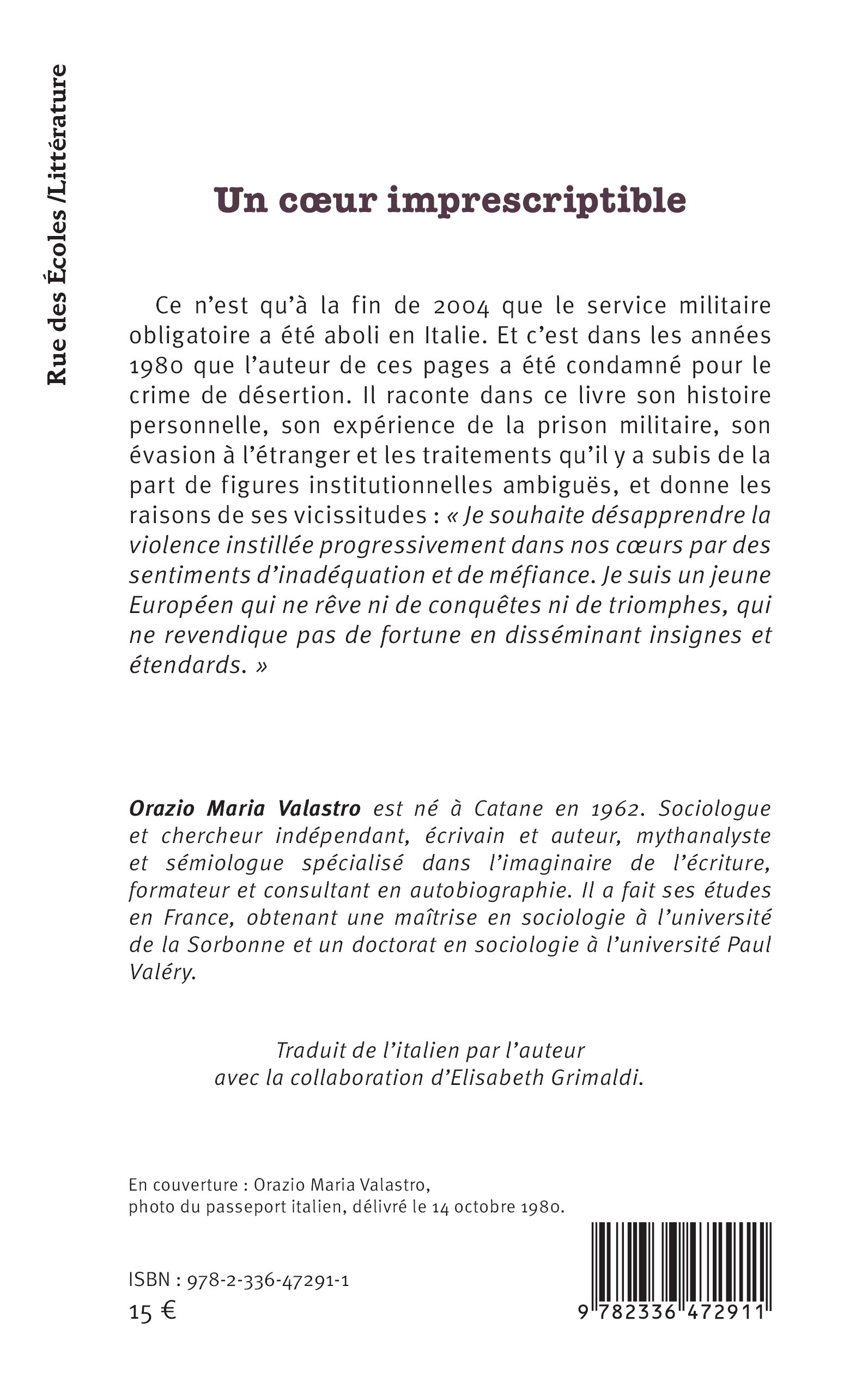 Image verso
