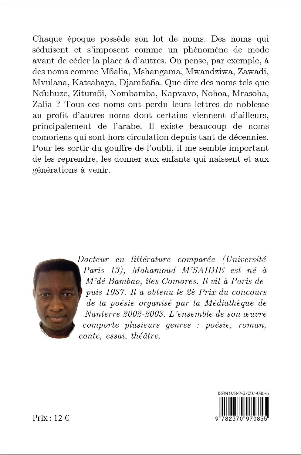 Image verso
