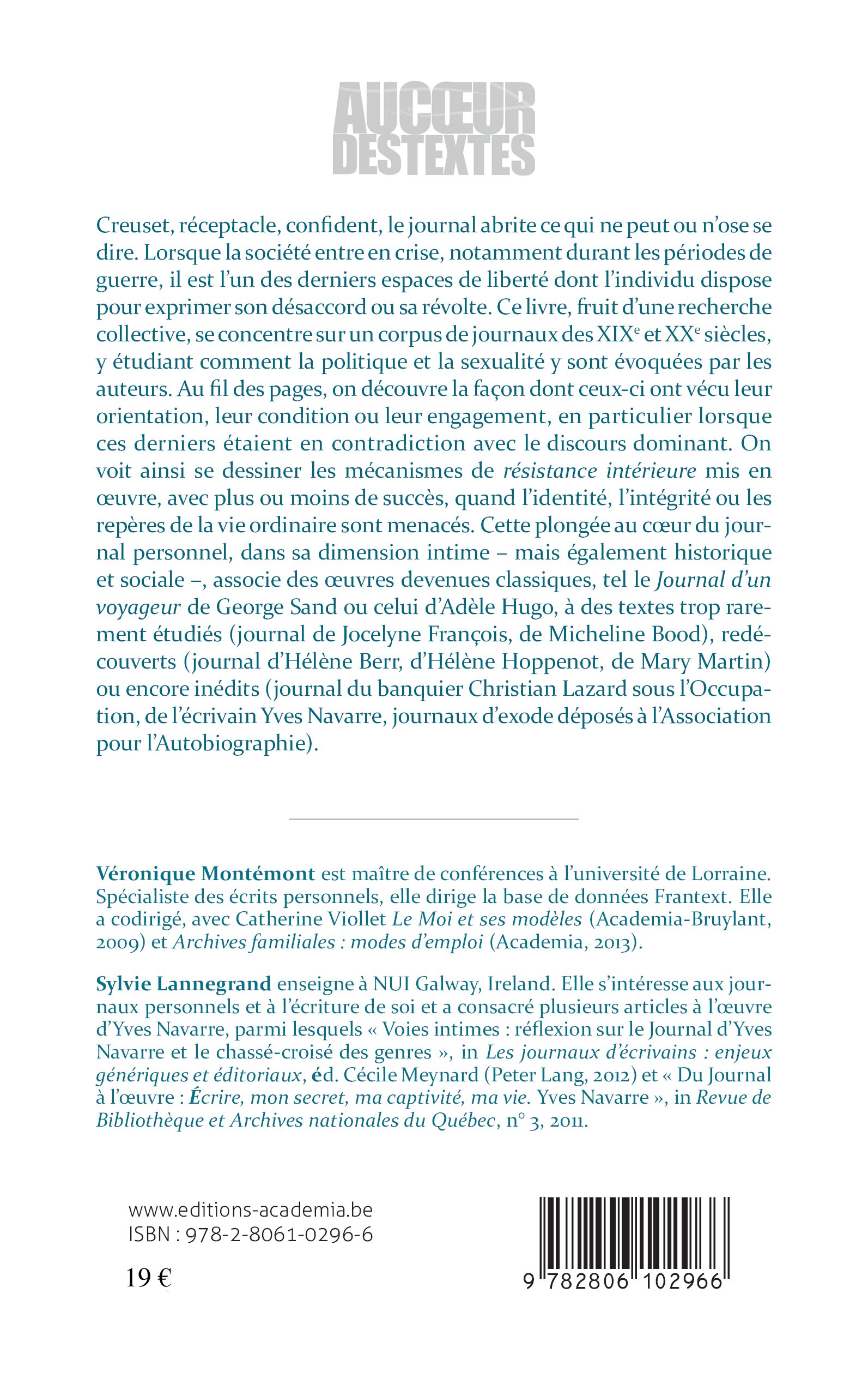 Image verso