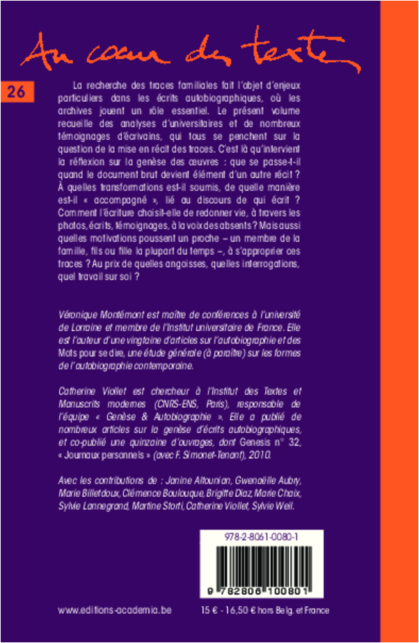 Image verso