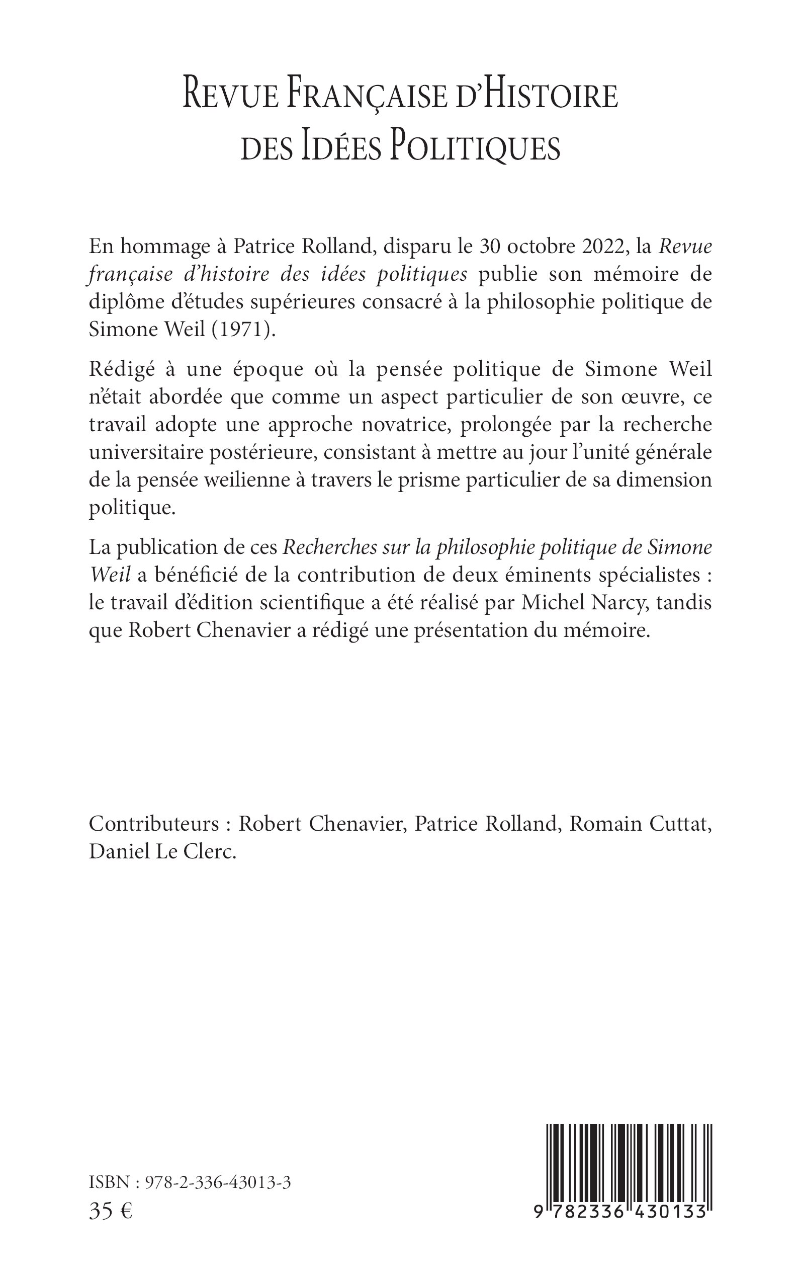 Image verso