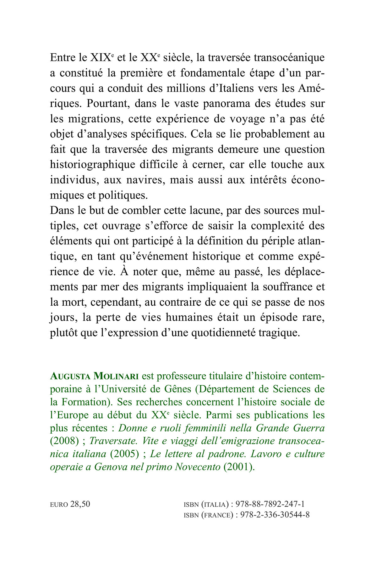 Image verso