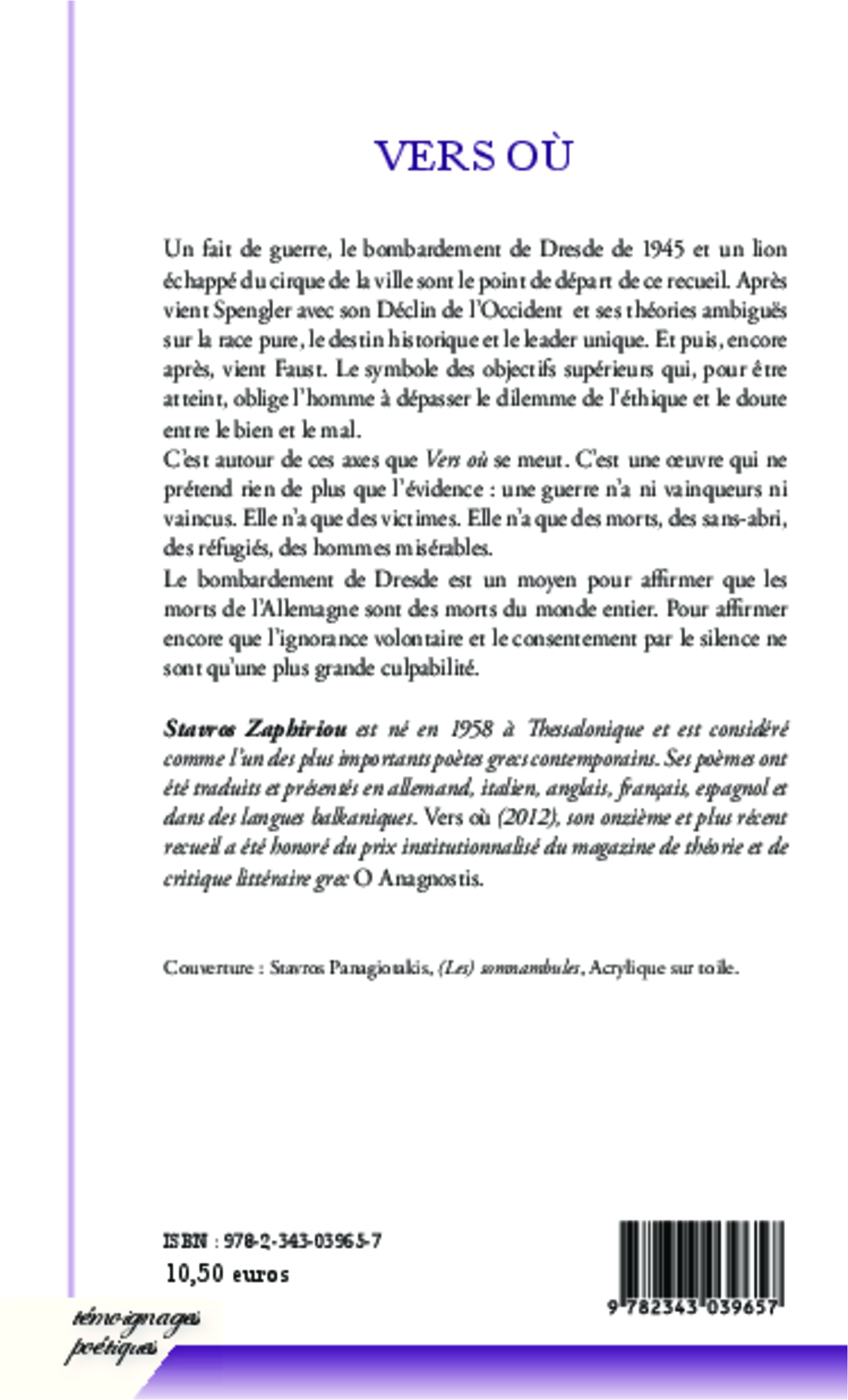 Image verso
