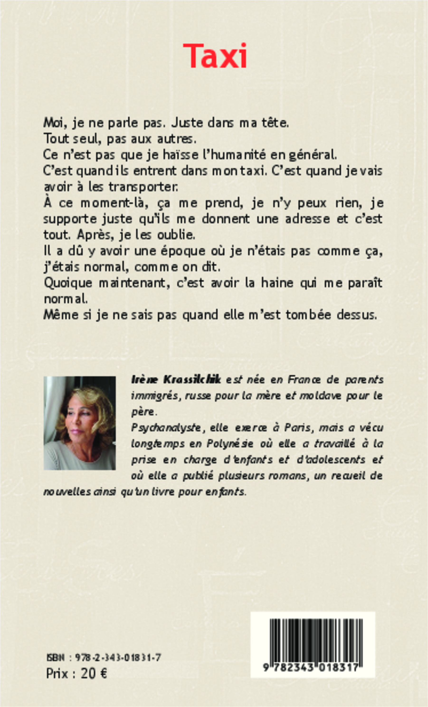 Image verso