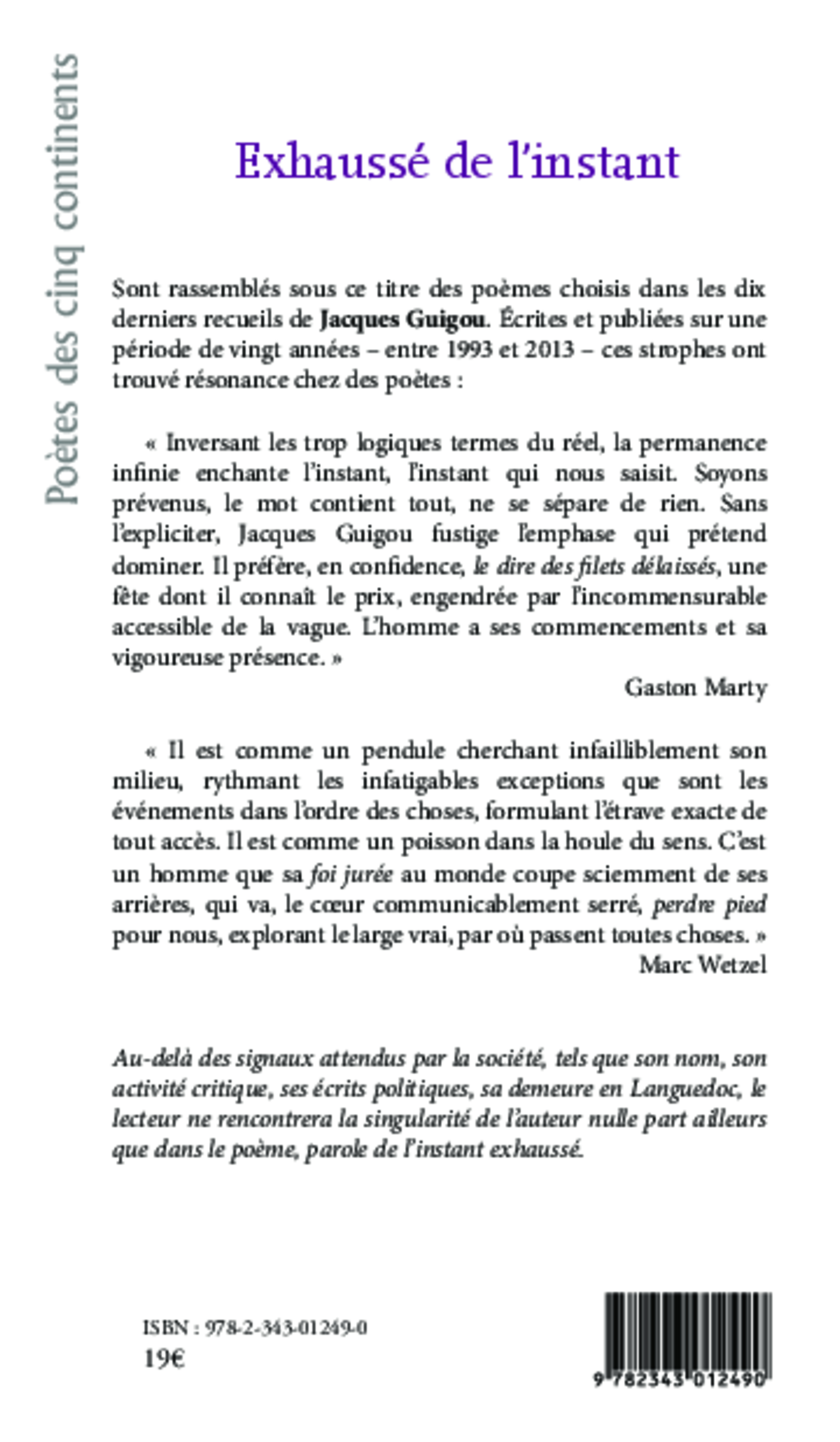 Image verso