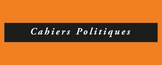 Cahiers politiques