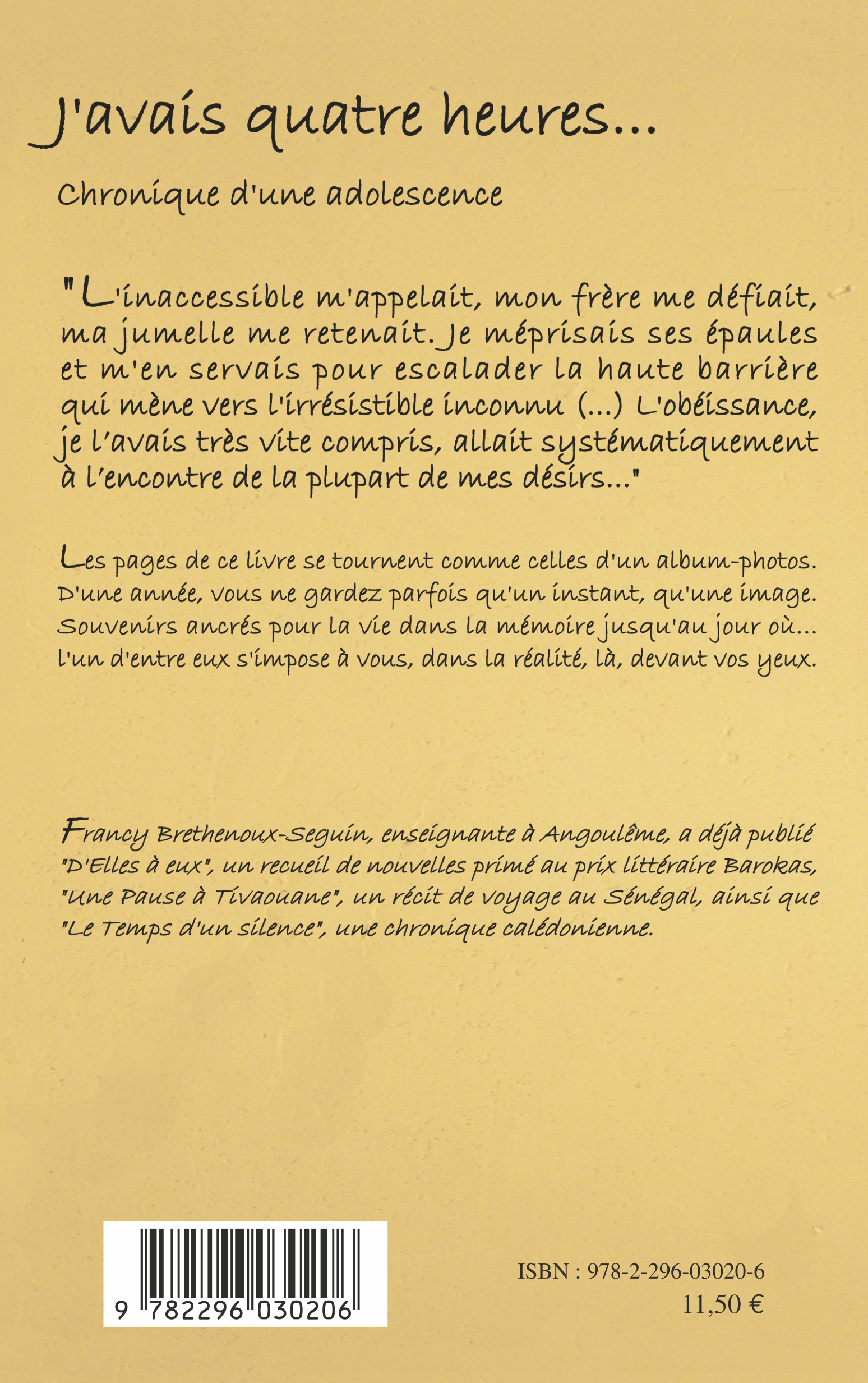 Image verso