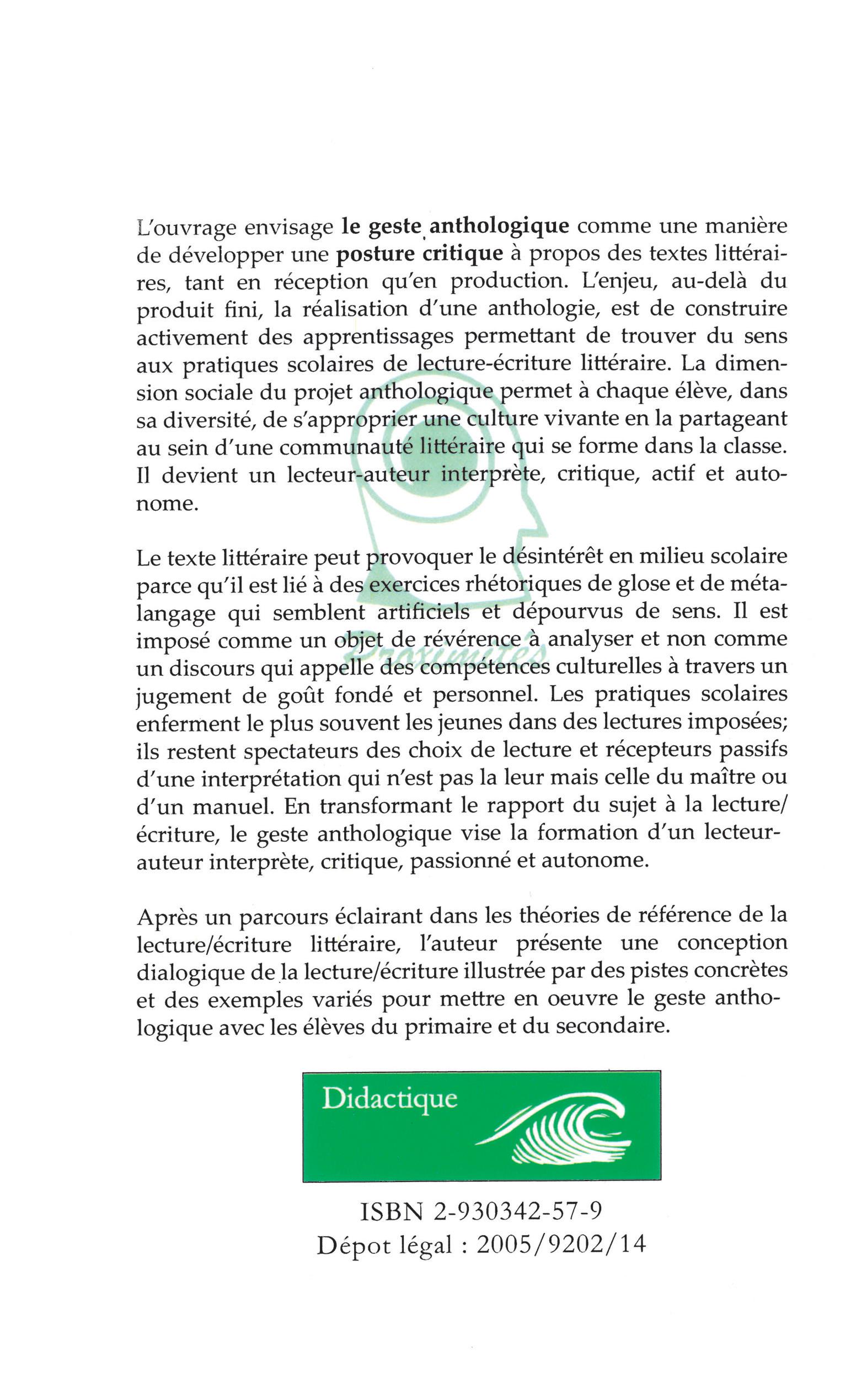 Image verso
