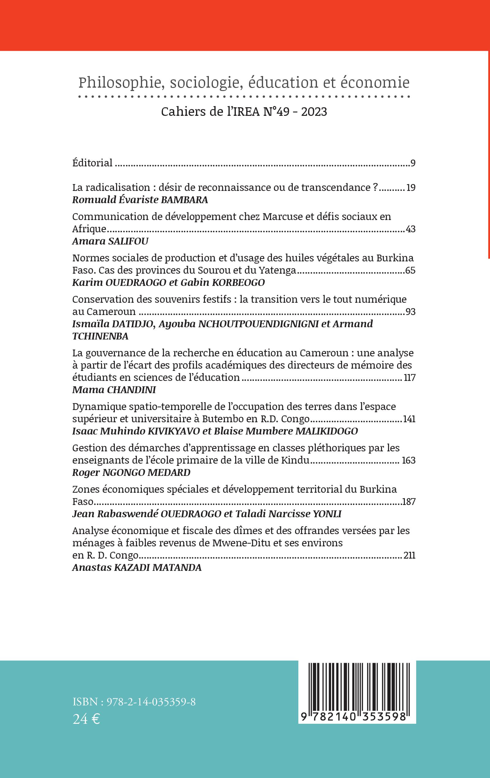 Image verso