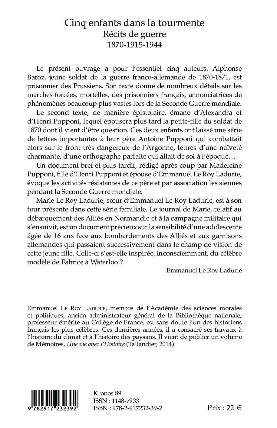 Image verso