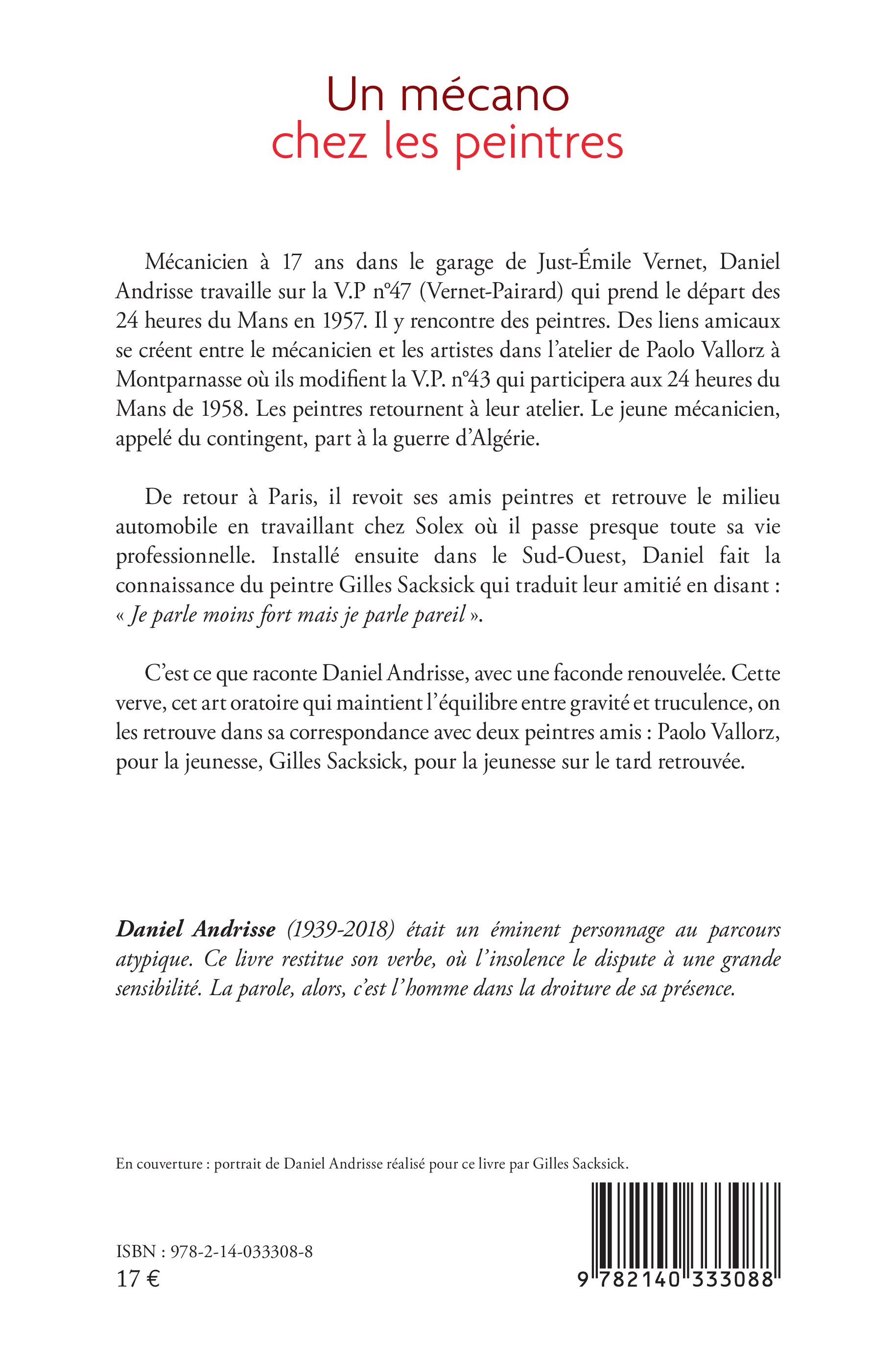 Image verso