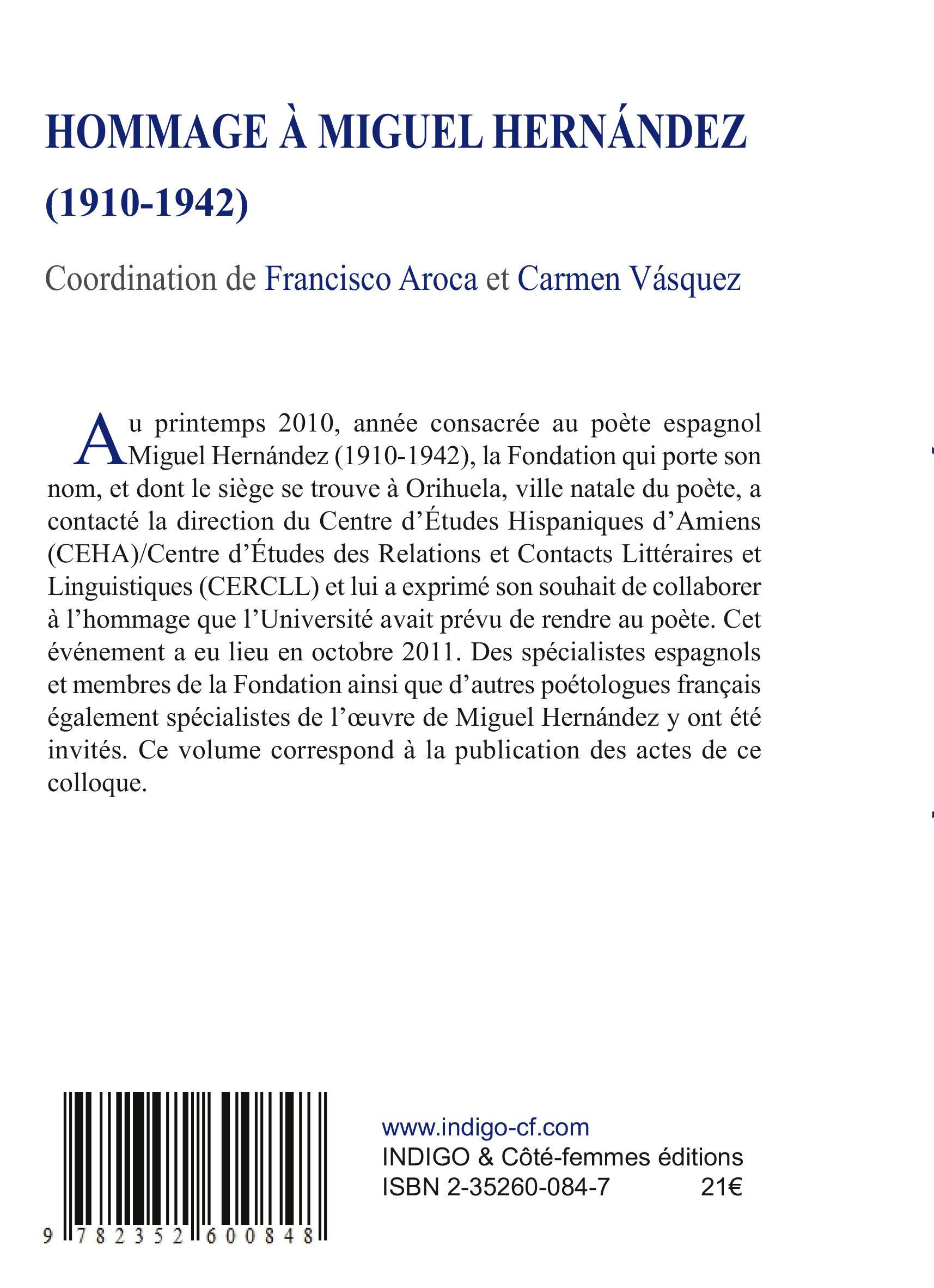 Image verso