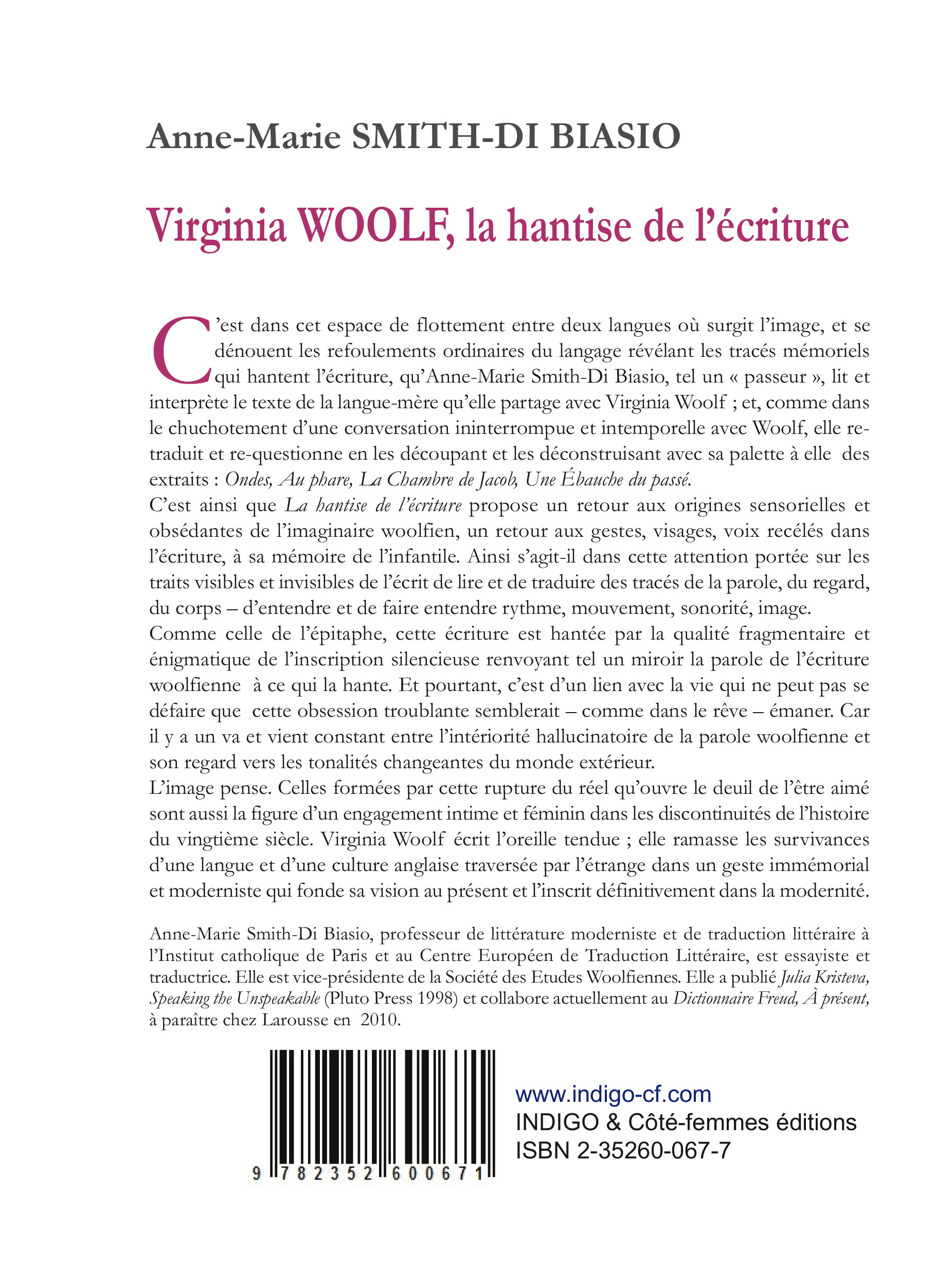 Image verso