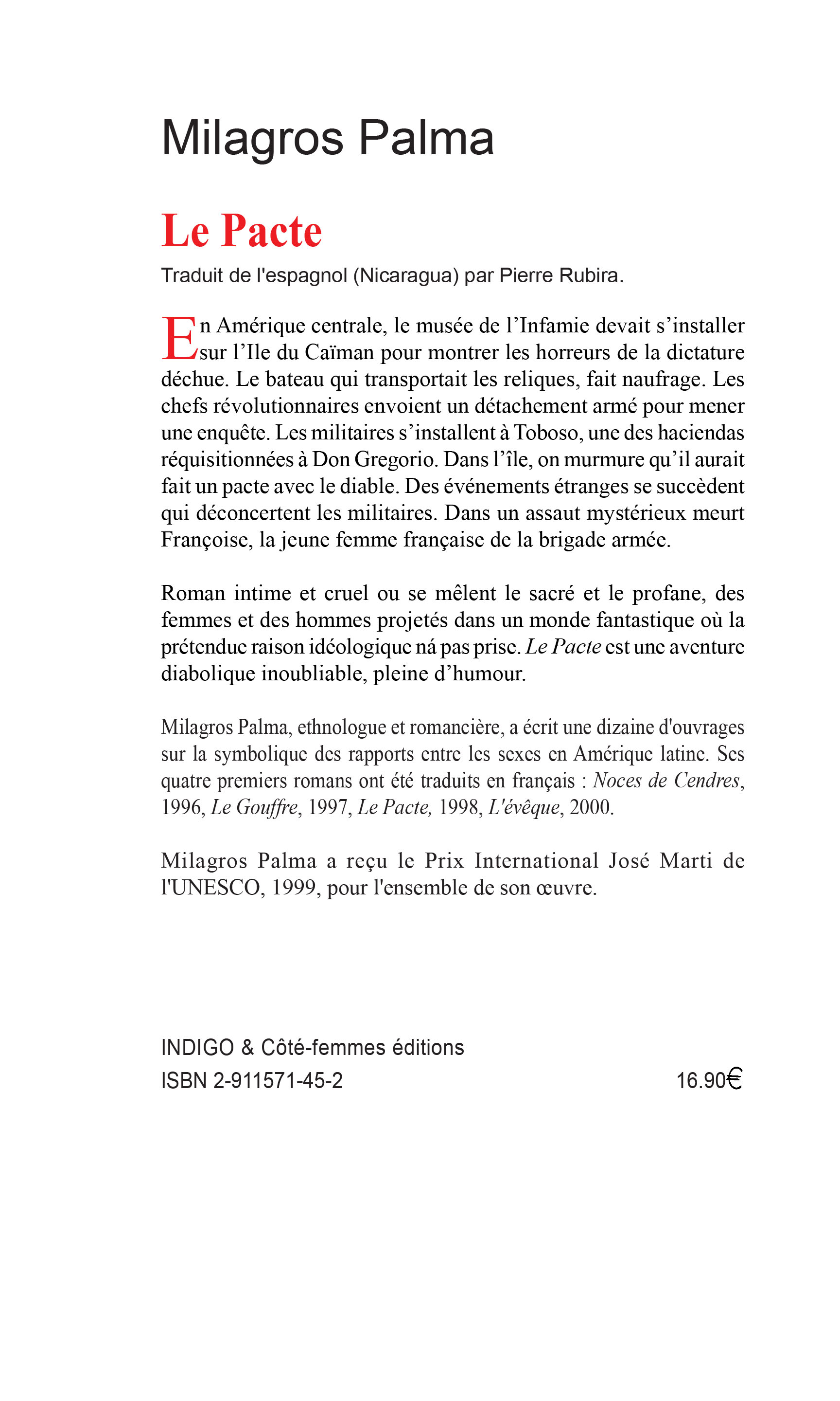 Image verso