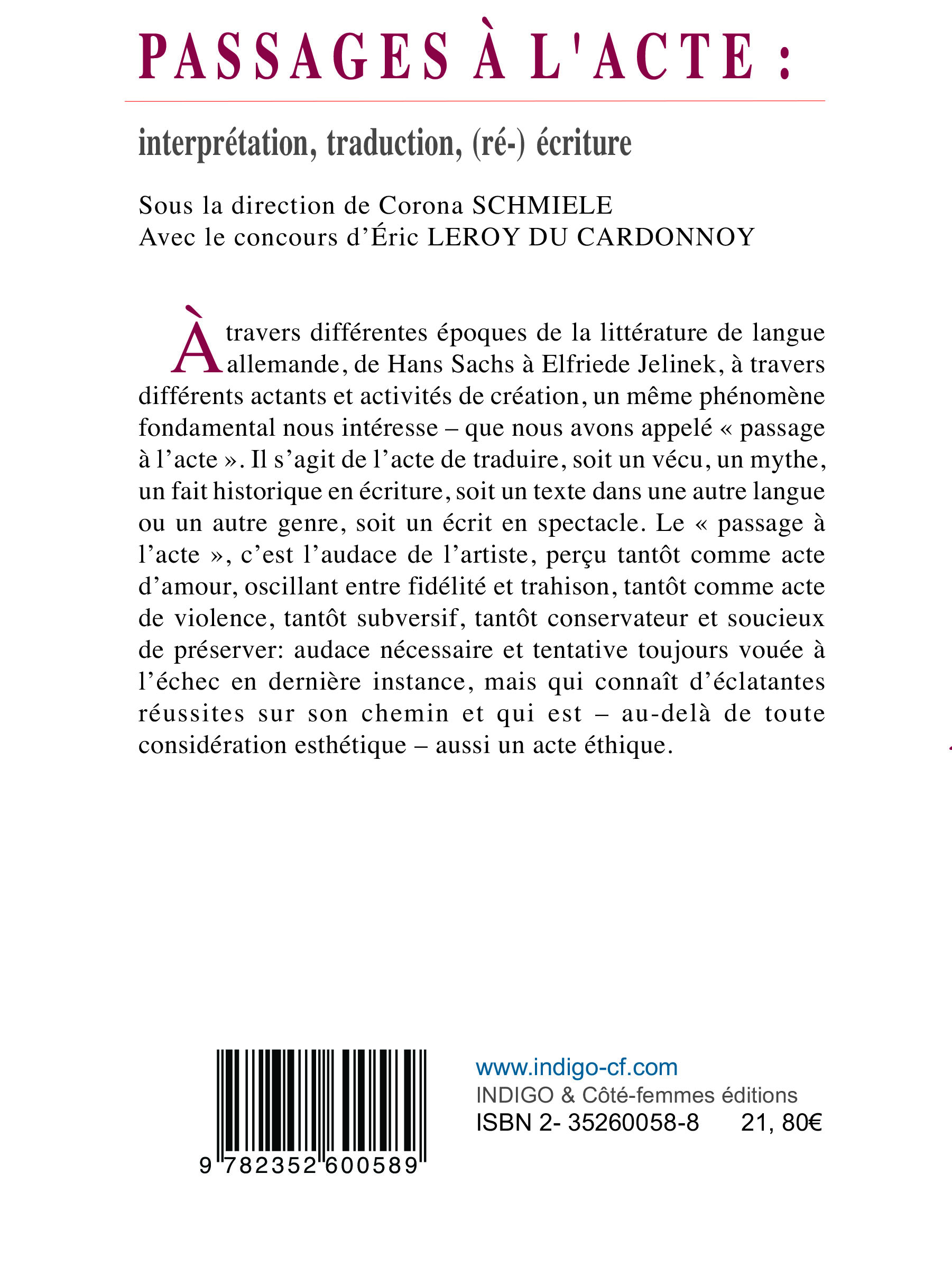 Image verso