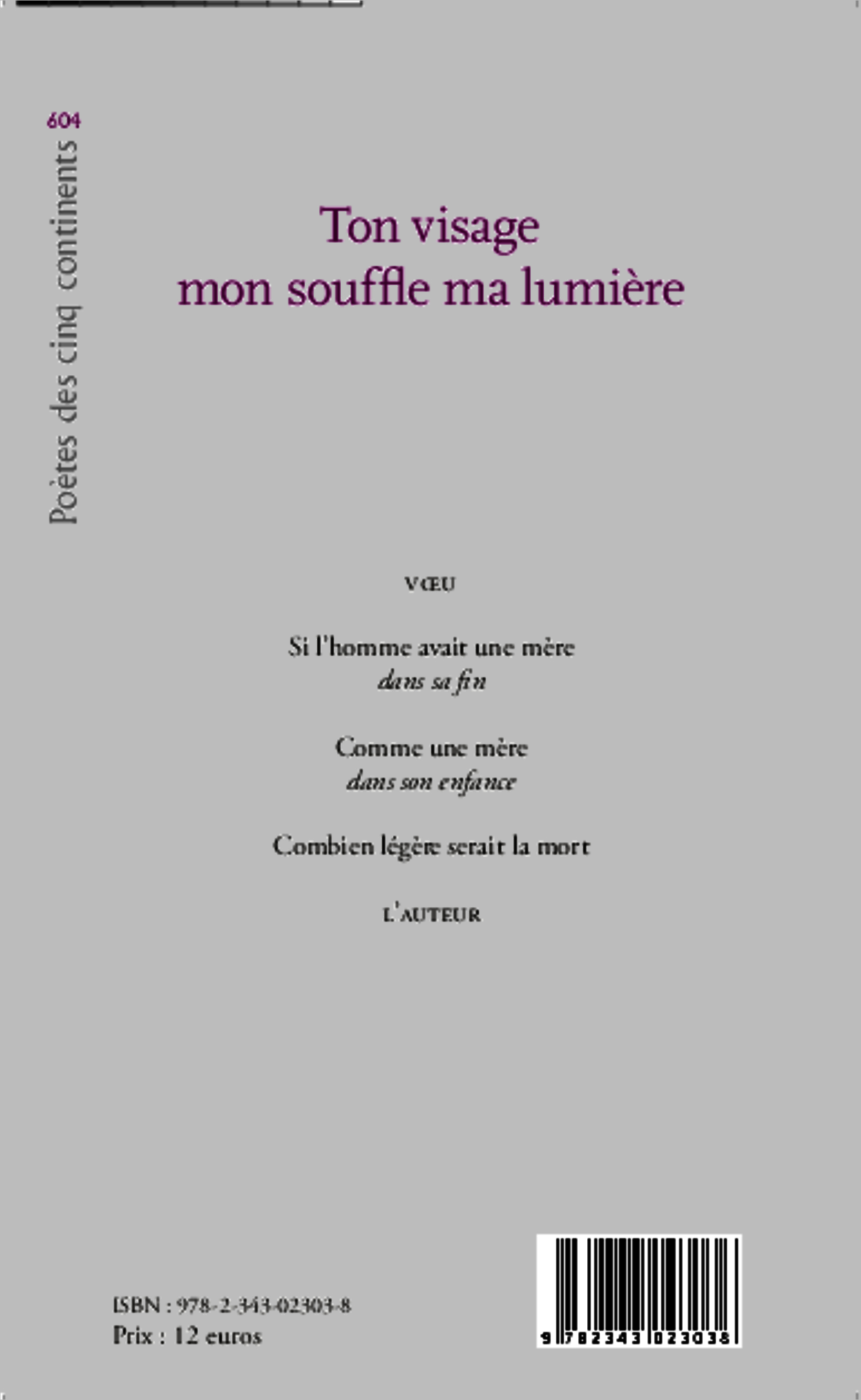 Image verso
