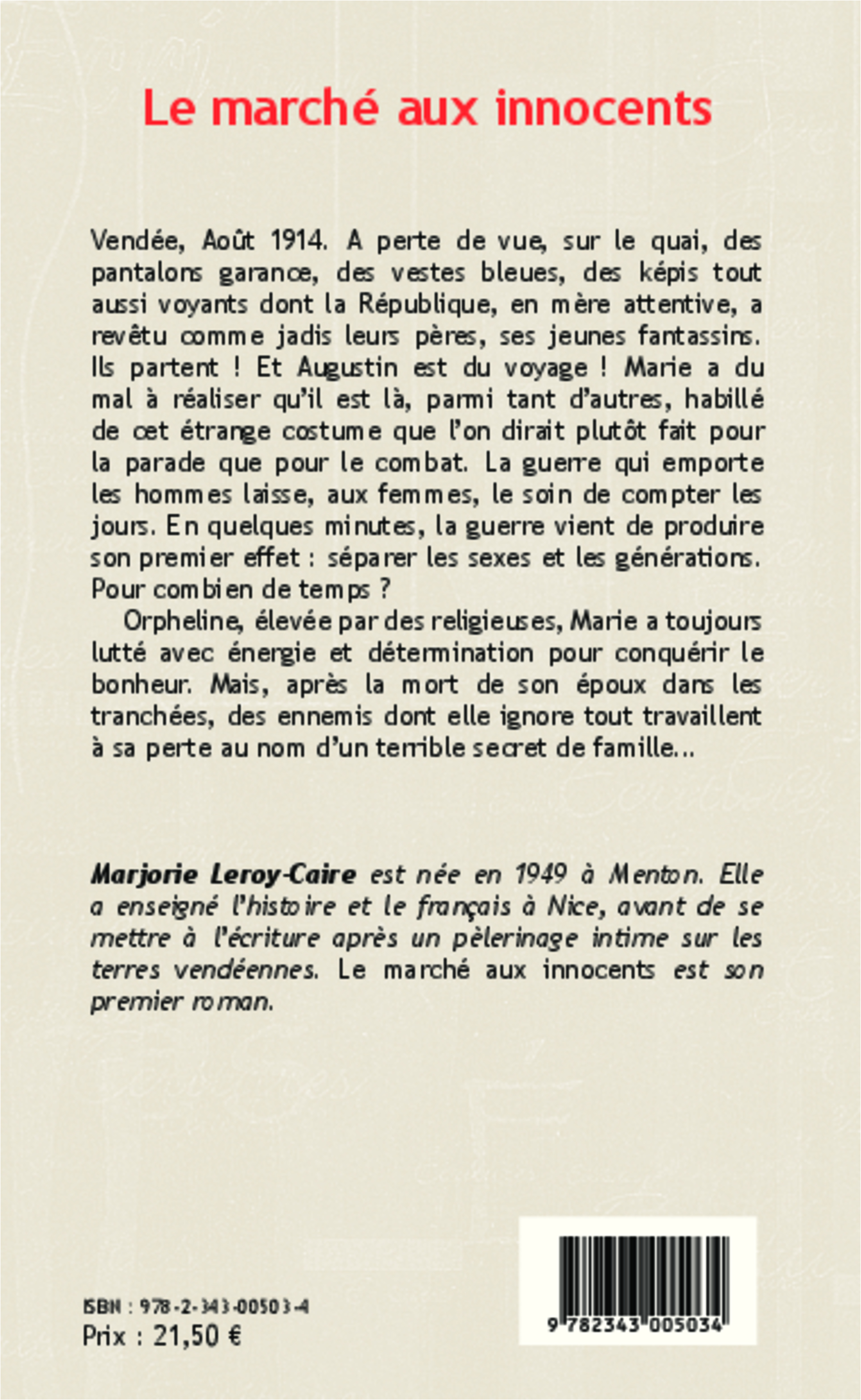 Image verso