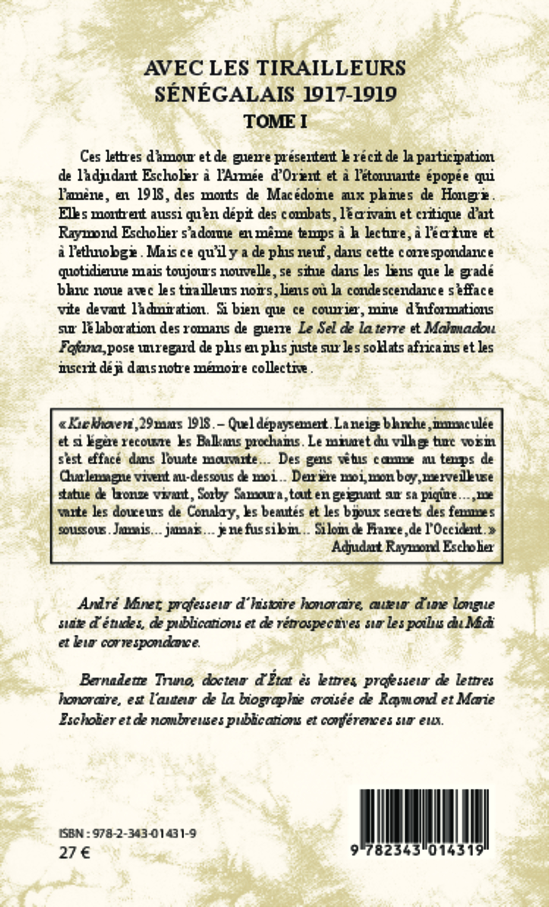 Image verso