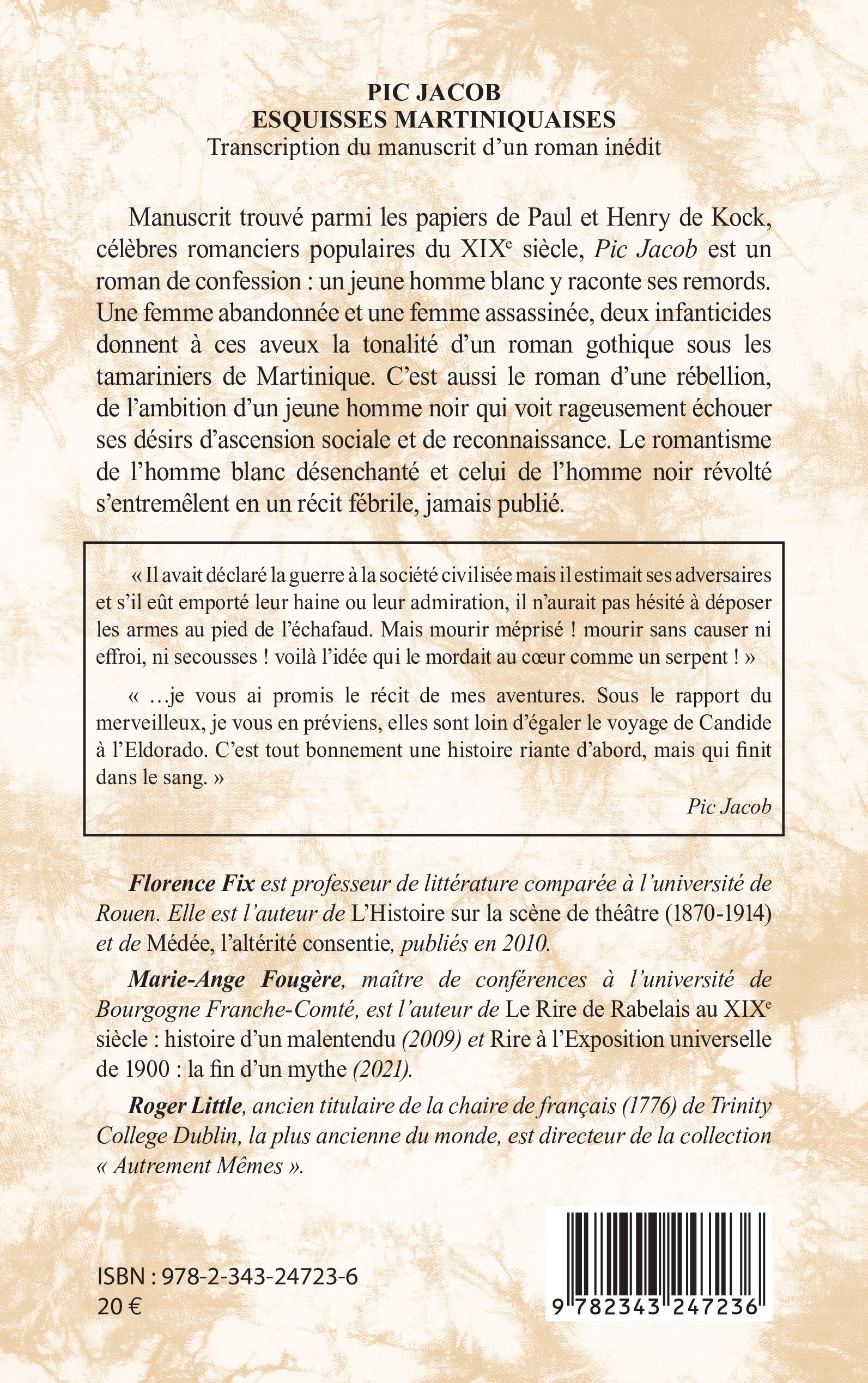 Image verso
