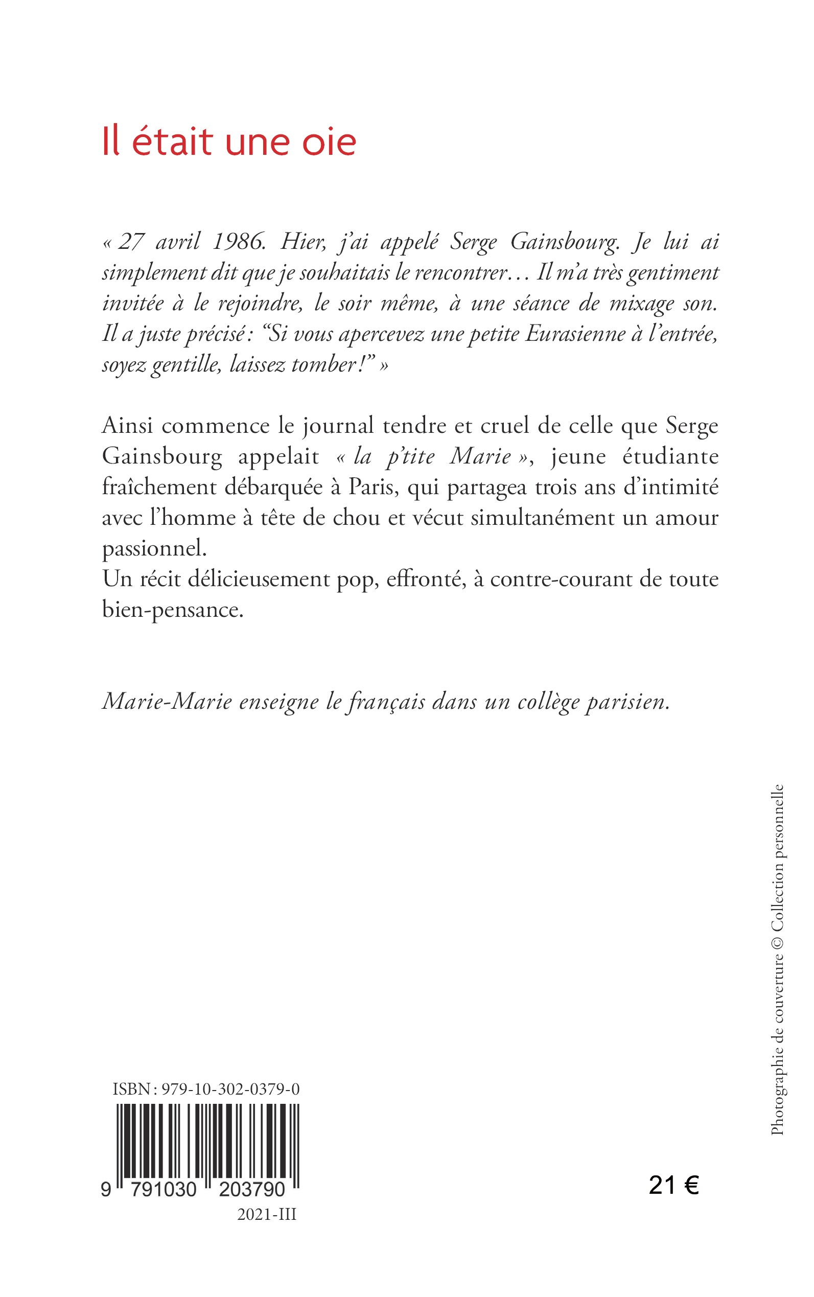 Image verso