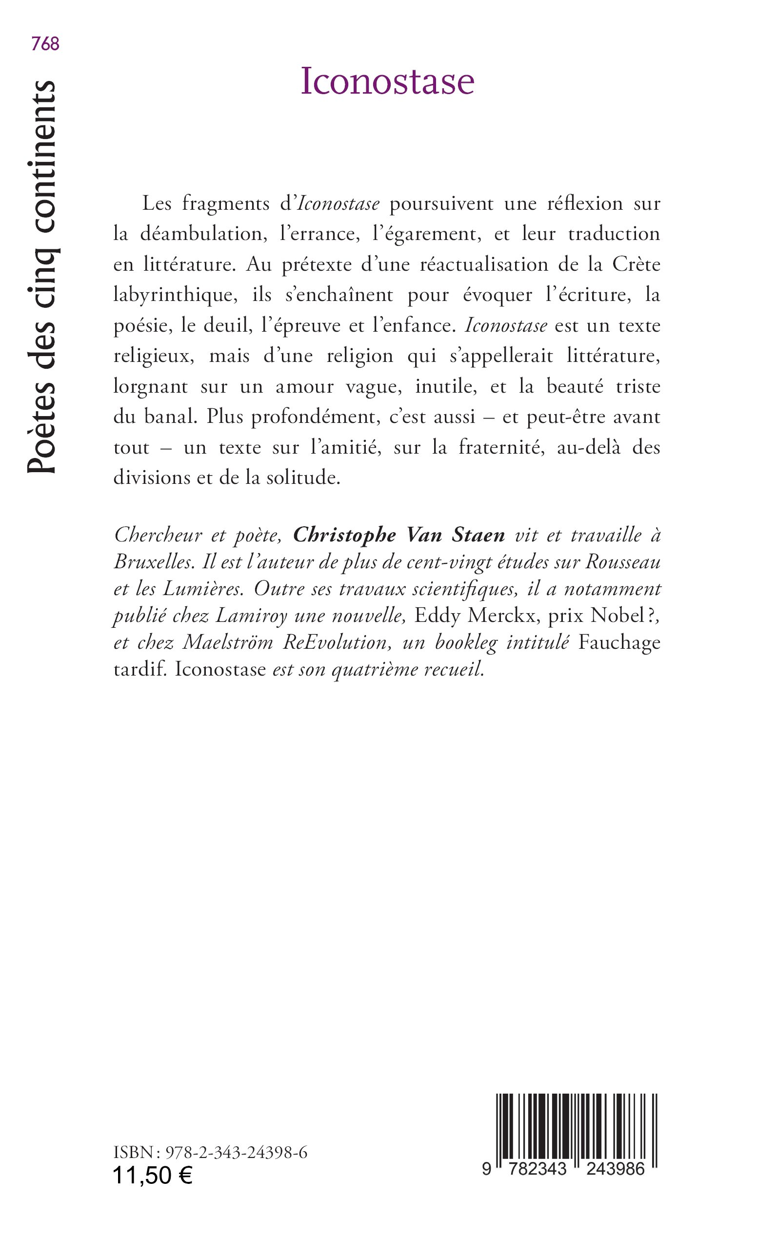 Image verso