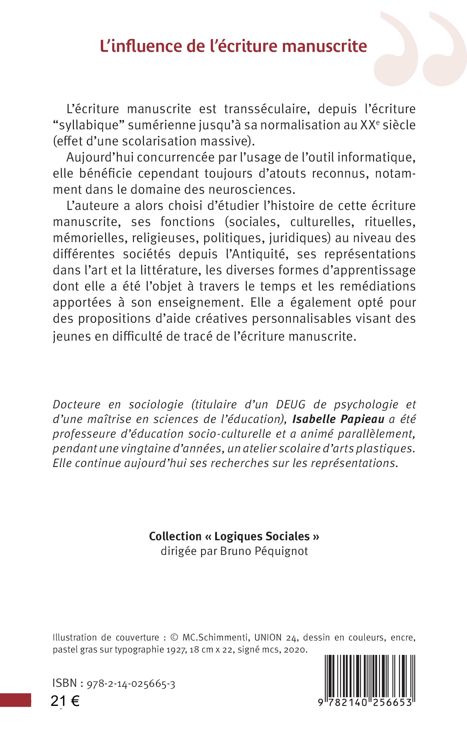 Image verso