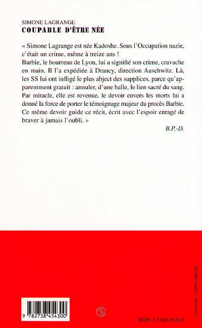 Image verso