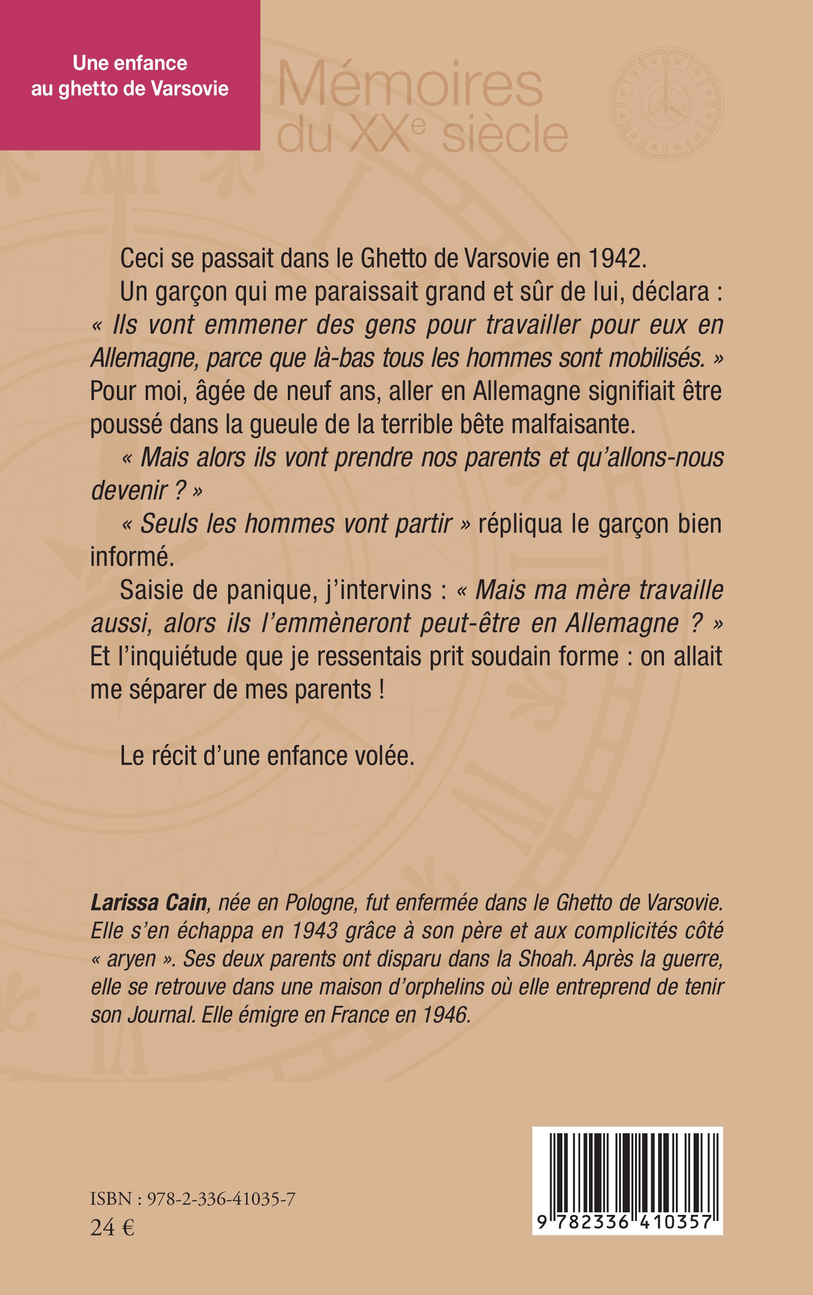 Image verso