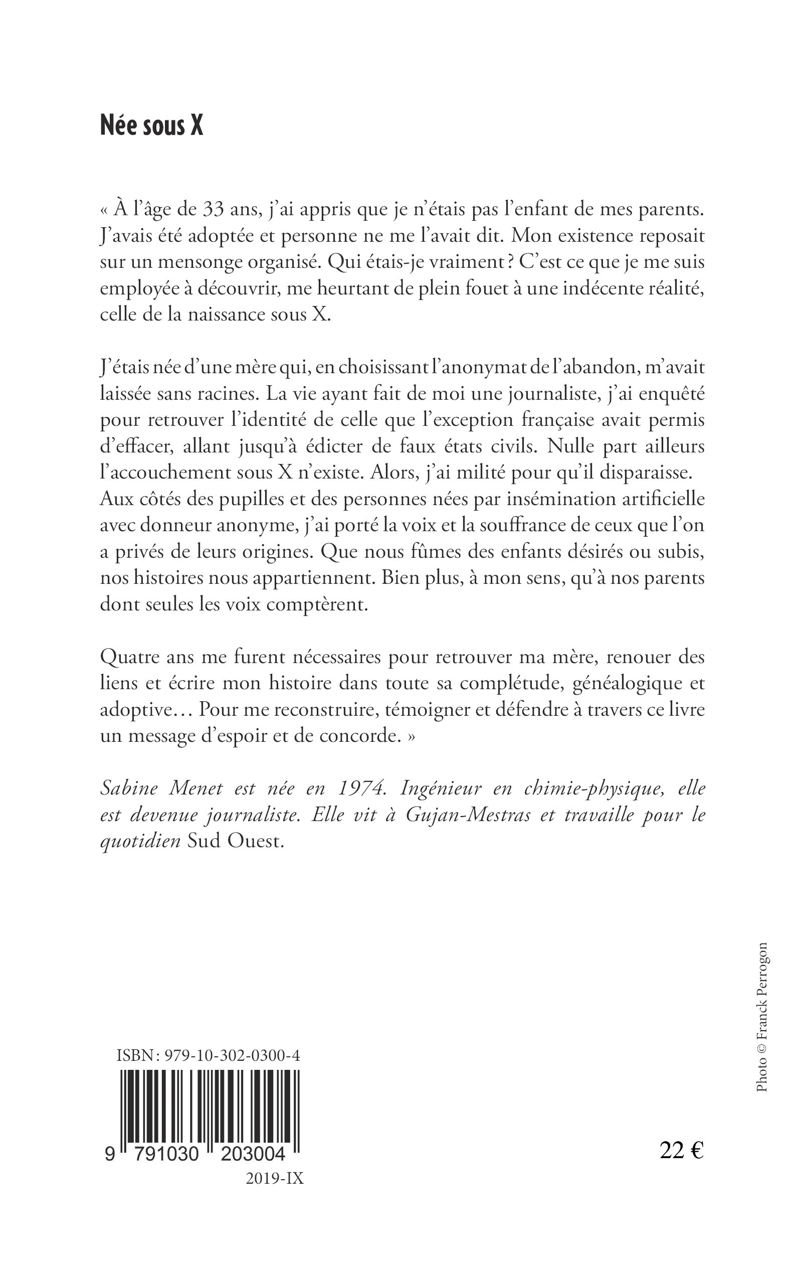 Image verso