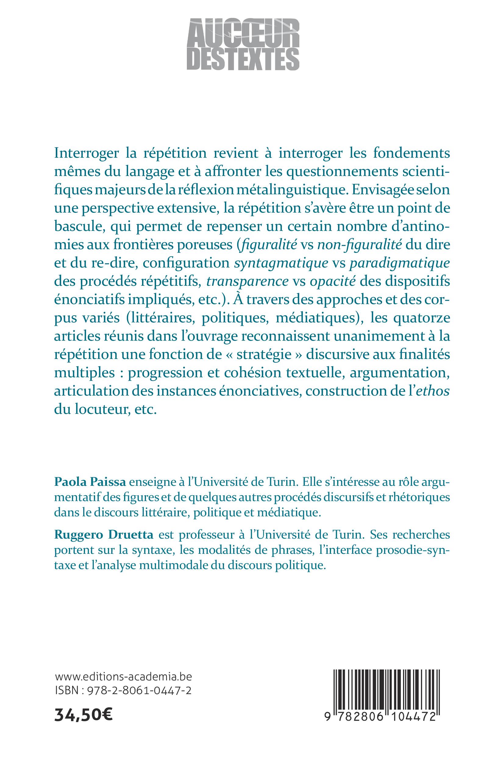 Image verso