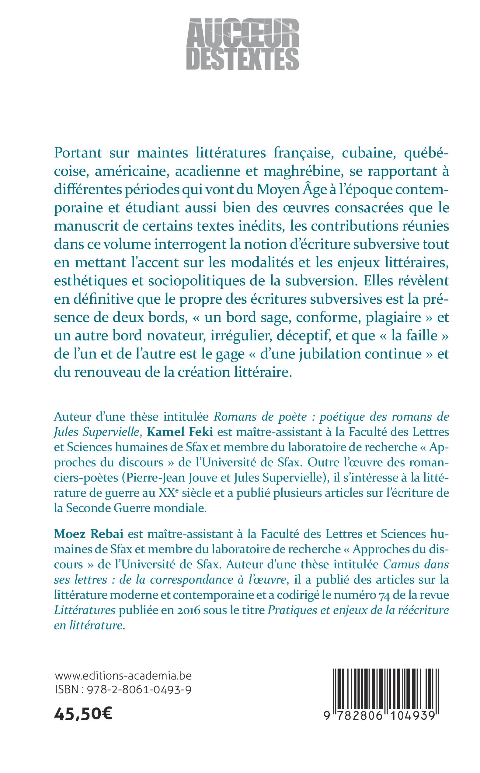 Image verso