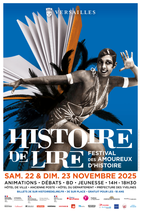 Venez rencontrer Jacques Sudre à Histoire de Lire, Versailles ! 